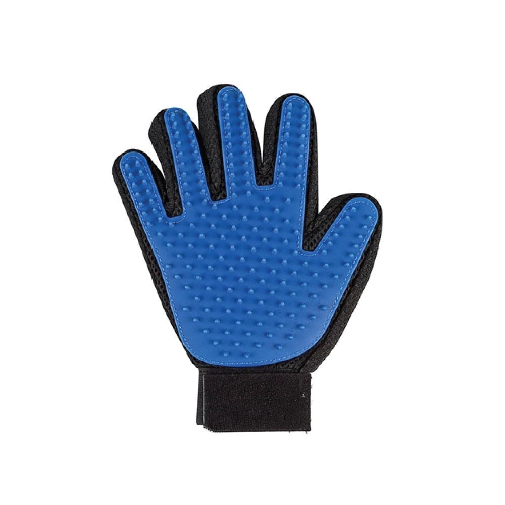 2in1 Pet Deshedding and Massage Glove - Dog or Cat Hair Grooming Right Hand Mitt