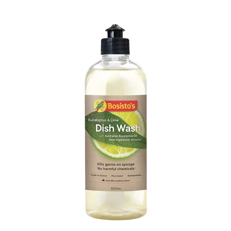 Buy 500ml Dish Wash Liquid Lime Eucalyptus Plant Based Dishwashing Soap
