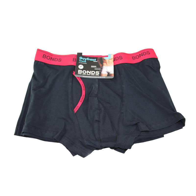 Buy 6 x Bonds Guyfront Trunks Mens Underwear Undies Black/Red
