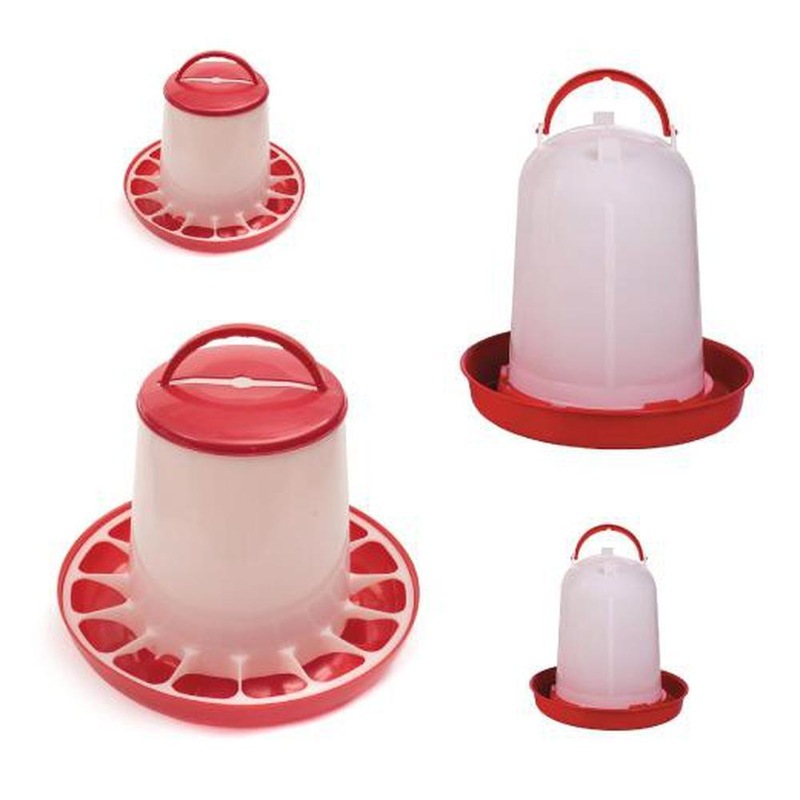 Buy Chicken Poultry Feeders And Drinkers - Chook Plastic Water Drinking ...