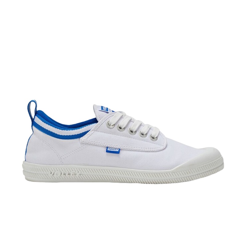 Buy Dunlop Volleys International Volley Low Canvas Casual Mens Shoes White/Blue MyDeal
