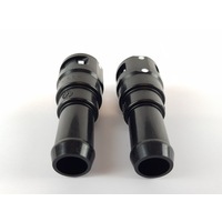 2x Genuine Mazda 2 3 6 323 RX-7 Tribute MPV Heater Hose Connector B45561240A