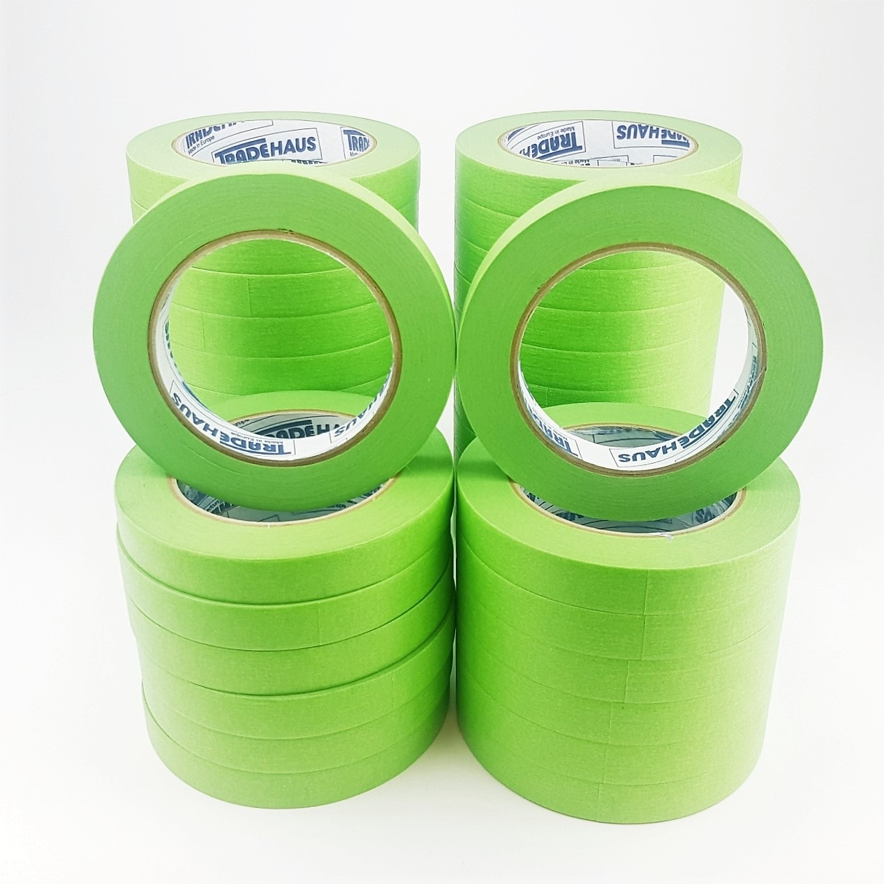 36x Tradehaus High Temperature Masking Tape Roll 18mm x 50m Automotive Painting