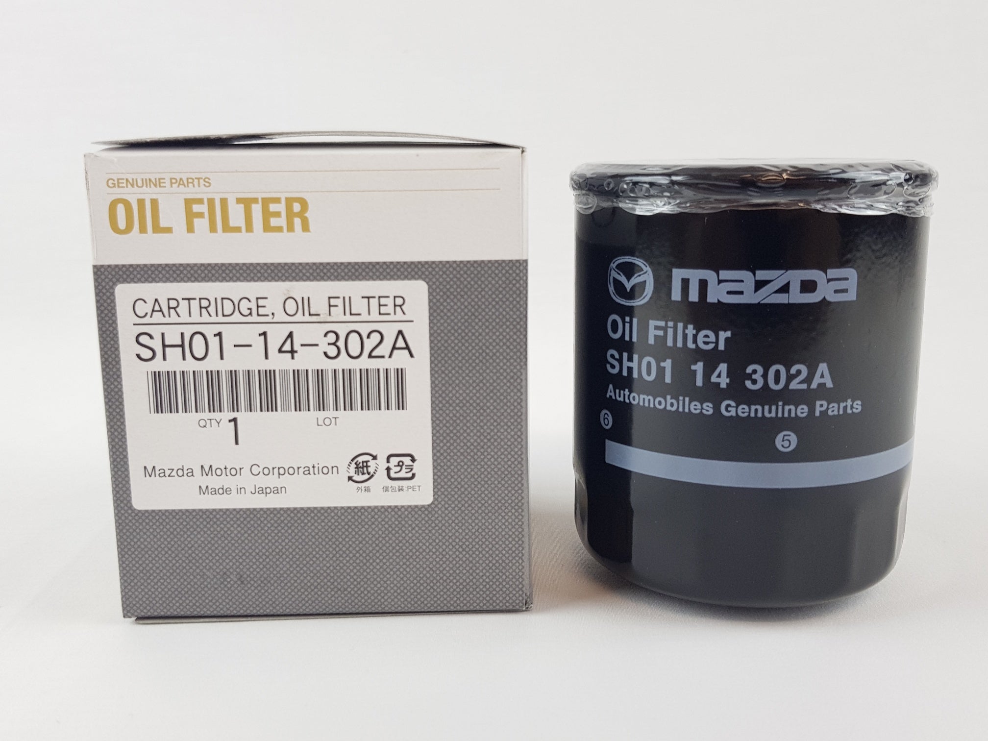 Genuine Mazda 3 6 CX-3 CX-5 Oil Filter Skyactiv Diesel SH0114302A