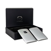 Genuine Mazda Brushed Aluminium Coloured Car Key Shell Case MZDAACKFA
