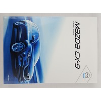 Genuine Mazda CX-9 TB Series 3 Owners Manual CX9 TB 2012 - 2016 8DB1-EO-13G