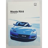 Genuine Mazda RX-8 FE Series 1 Owners Manual RX8 2003 - 2008