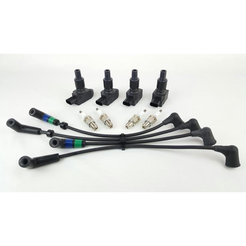 thumbnail image 2 of NGK Spark Plugs + Silicone Ignition Lead Set For Mazda RX8 (2003- ) - Petrol, Made In Japan 2 of 6