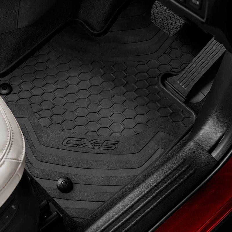 Genuine Mazda Set of 4 Rubber Floor Mats KF CX5 CX5 KF11ACFMR Buy