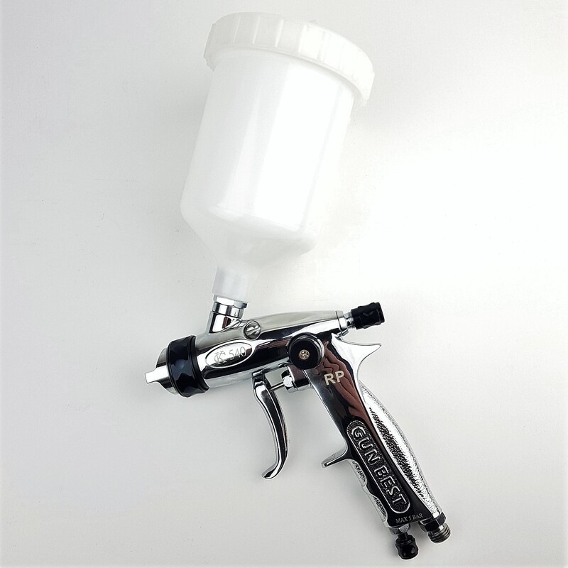 Gunbest 1.4mm Gravity Spray Gun 2K Colour Basecoat Clear Coat with