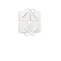 12x Electrode Pads Tens Machine Replacement Gel Self Adhesive Reusable 5x10cm