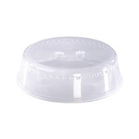 2x Food Safe Plastic Microwave Dome Plate Lid Dish Cover