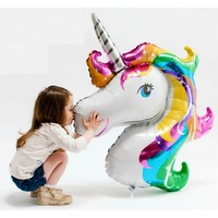 2x Unicorn Foil Ballon Fantasy Horse Girls Birthday Christmas X'mas Party