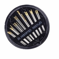30pcs Assorted Hand Sewing Needles Embroidery Mending Craft Quilt Sew Case
