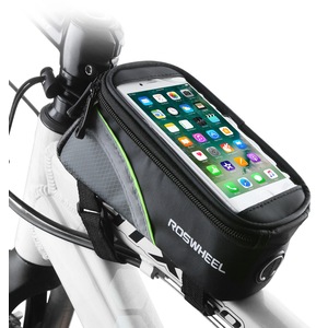 4.8" Bicycle Bike Front Frame Tube Bag Accessories for Mobile Phone Pouch M