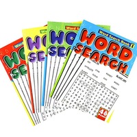 4 x A4 Word Search Book Words Find Puzzle 192 Pages Brain Game Large Print