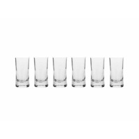 6x Krosno Harmony Shot Glass Clear Drinking Barware Cup Party Alcohol 40ml