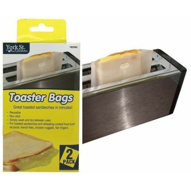 Buy 6x Toaster Bag Reusable Toaster Sandwich Bags Baking Pouch Toasty