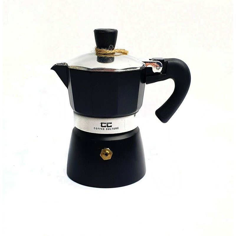 Buy Black Coffee Culture Italian Stove Top Coffee Espresso Maker