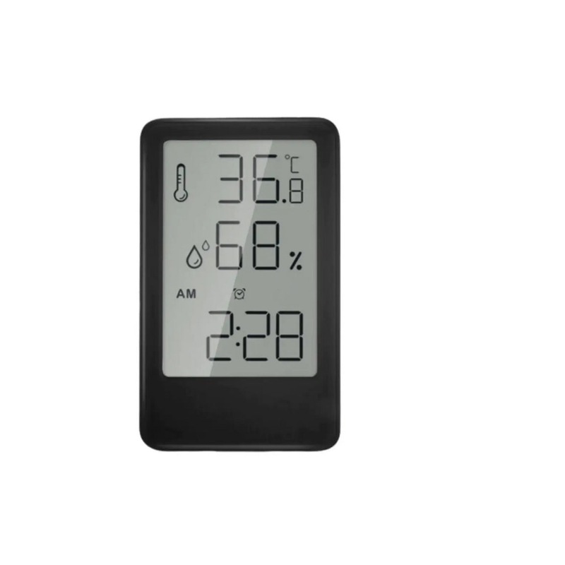 Buy Black Digital Thermometer Hygrometer Temperature LCD Humidity Meter