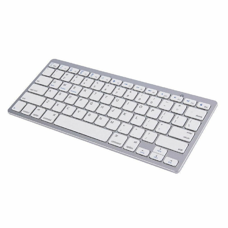 Buy Bluetooth Ultra Slim Wireless Keyboard Apple Android Mac Windows PC