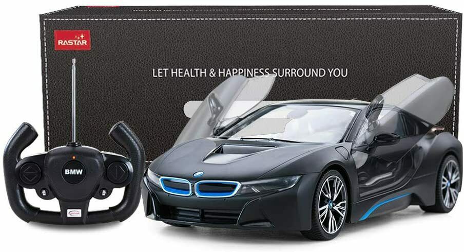 black bmw remote control car