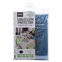 Clear Plastic PVC Tablecloth Protector Cover Outdoor Camping Picnic 130 x 225cm