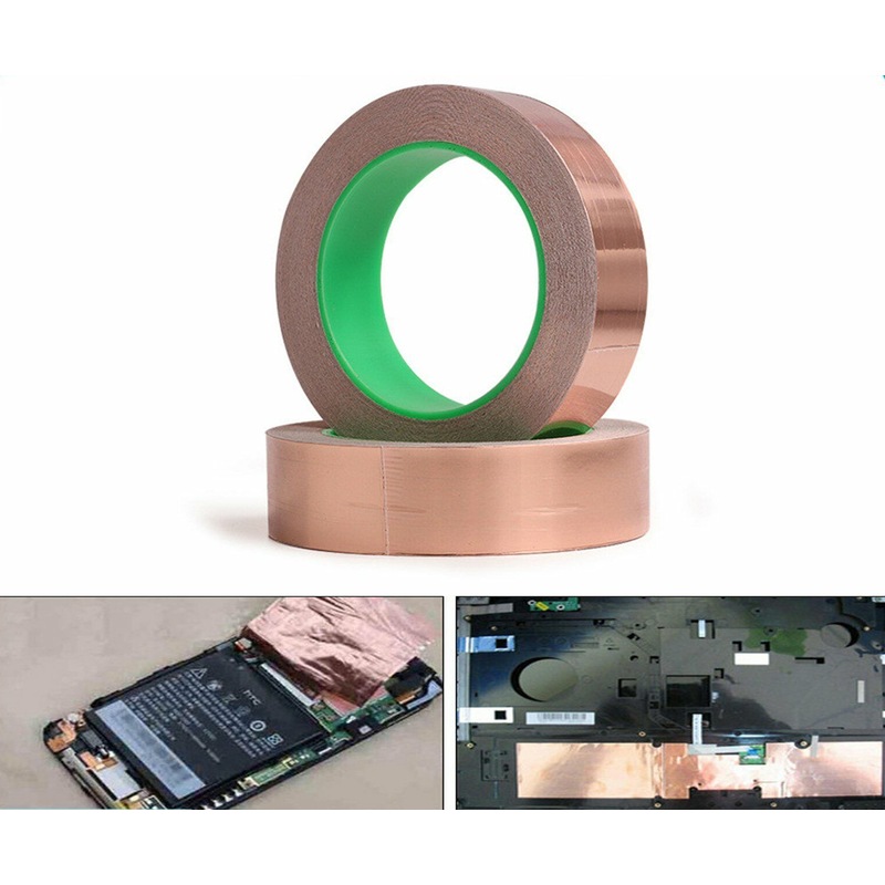 Buy Conductive Copper Foil Tape DoubleSized Adhesive High Heat