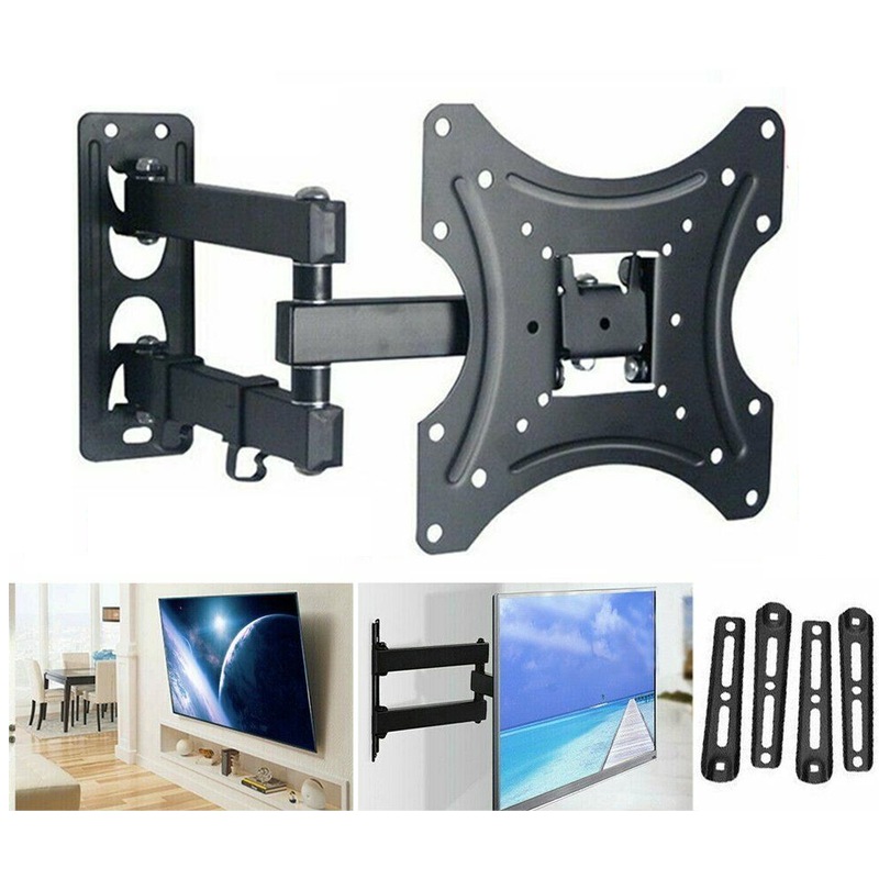 Buy Corner TV Wall Mount Bracket Tilt Swivel 32 37 40 42 50 52 55