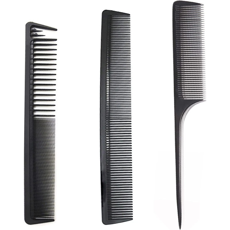 Buy Hair Cutting Combs Fine Comb & Wide Comb & Parting Comb Barber