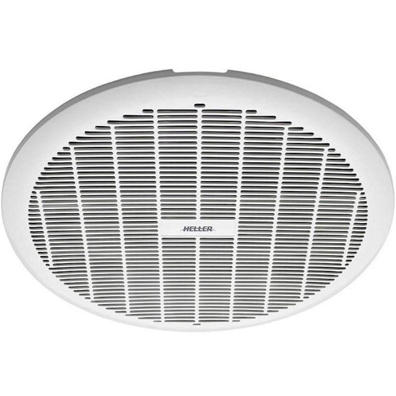 Heller 250mm White Exhaust Fan Laundry Bathroom Ventilation Ceiling