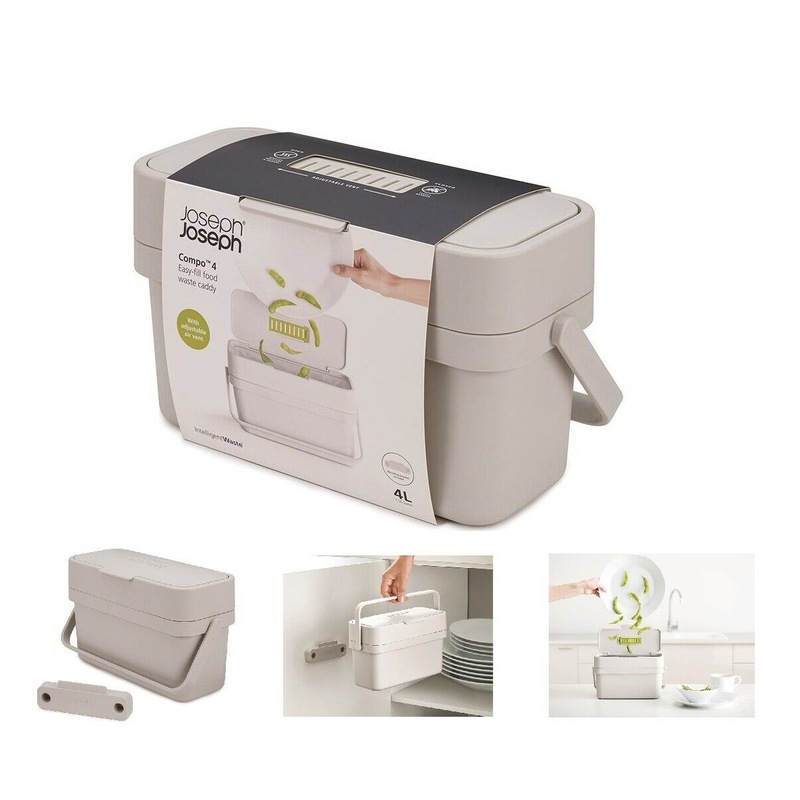 Buy Joseph Joseph Compo 4 Easyfill Food Waste Caddy Compost Kitchen MyDeal