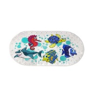 Kids Children Non-Slip Anti-Slip Rubber Sucker Bathtub Bath Shower Mat Sea Theme