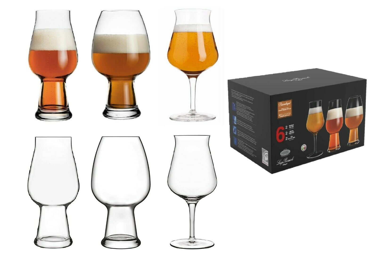 birrateque beer glasses