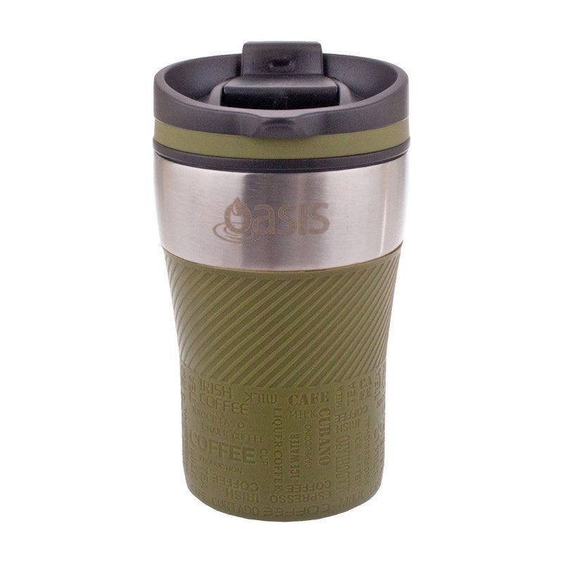 Oasis Stainless Steel Double Wall Eco Cup Coffee Tea Reusable Thermal 