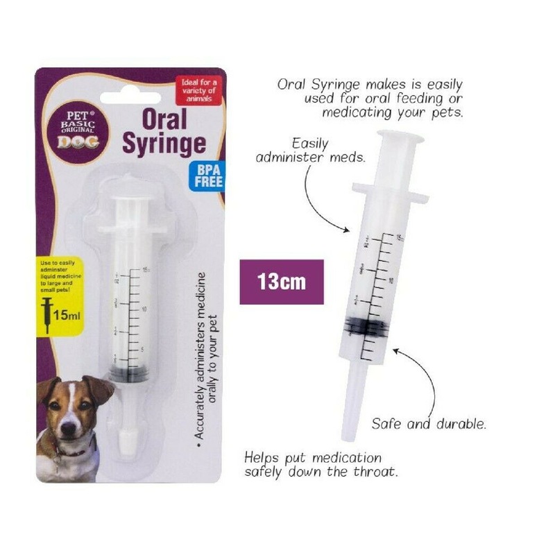 Buy Oral Syringe Pet Medication Feeder Pet Pill Gun Dispenser Pusher