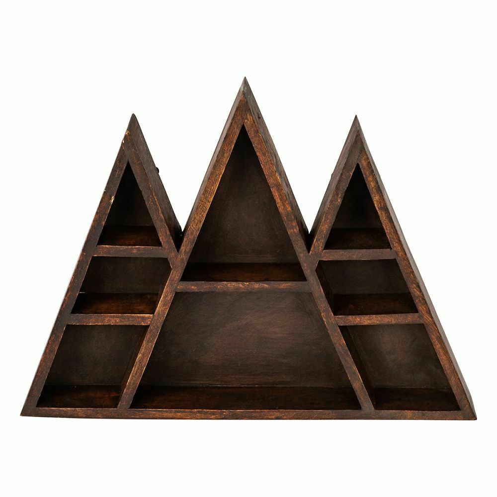 Buy Pyramid Wooden 30CM Wall Panel Storage Crystal Rustic Wooden Home ...