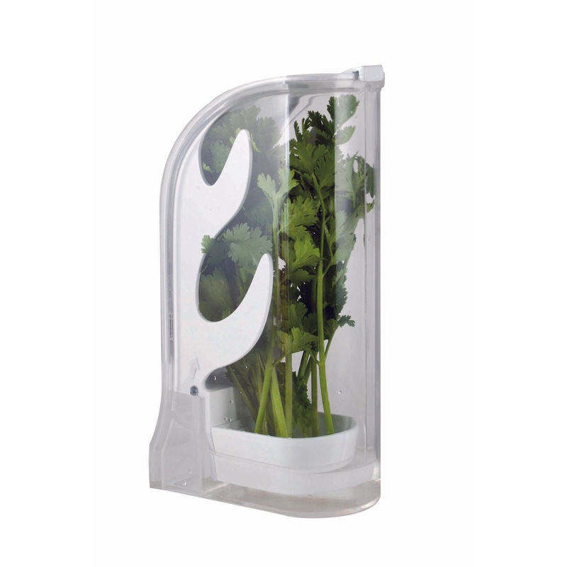 Buy Savor Herb Keeper Greener Kitchen Fridge Fresh Herbs Clear