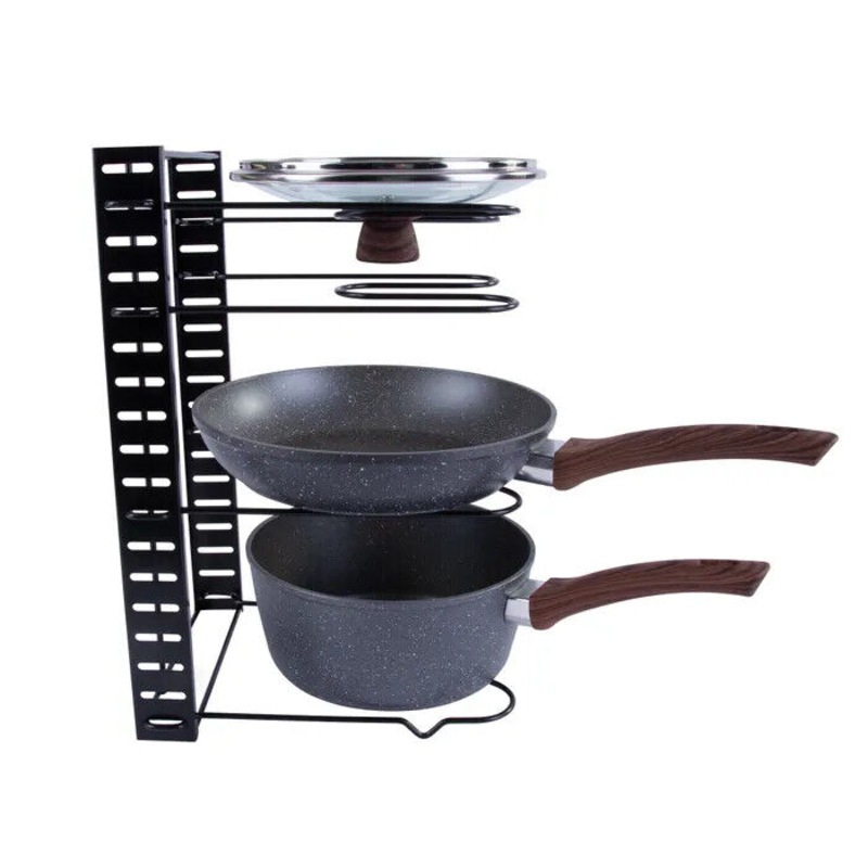 Buy Single Sided Kitchen Organiser Storage Pot Pan Lid Holder Cookware