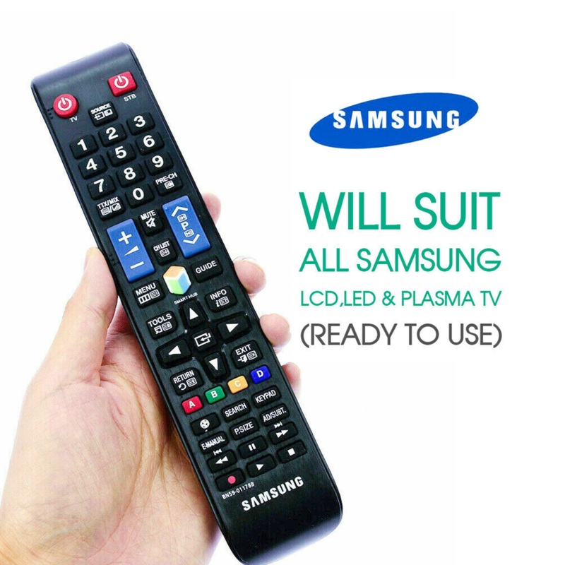 Buy Universal Samsung Remote Control TV NO PROGRAMMING Smart 3D HDTV