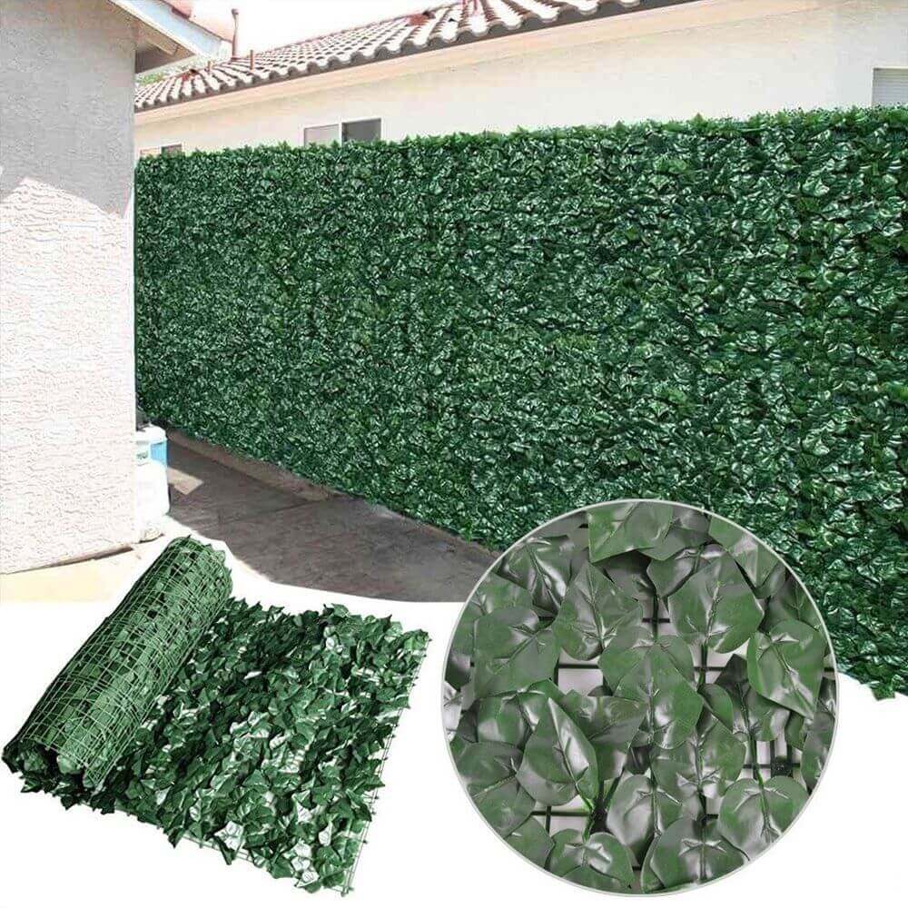 Fake Ivy Roll 3m x 1m – Instant Artificial Hedge Panel Ivy Roll