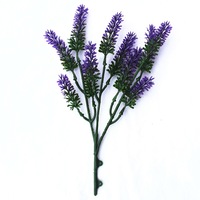 Artificial Small lavender Wall Plant 26cm