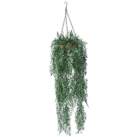 110cm UV Potted Fern Artificial Hanging Basket (Indoor / Outdoor)