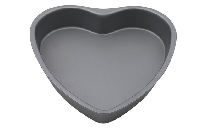 Bakers Pride 20cm Non Stick Heart Shaped Shallow Pan
