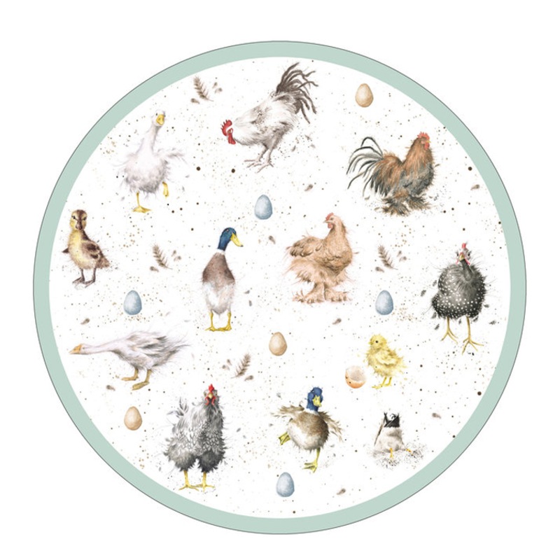 Buy Pimpernel Wrendale Designs Round Placemats Set of 4 MyDeal