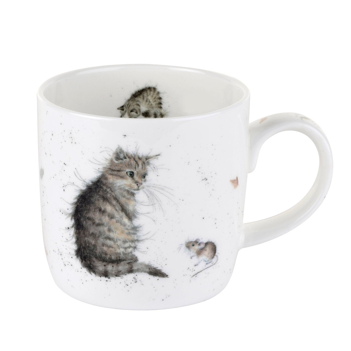 Royal Worcester Wrendale Cat and Mouse Mug