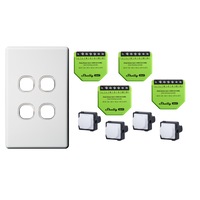 Quad Shelly Dimmer Kit (Push Button) Smart Home Automation Switch