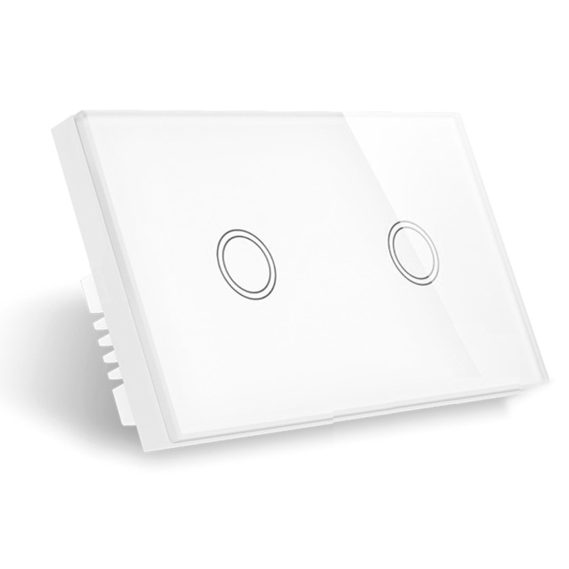Buy Zigbee Double Light Switch (White) MyDeal