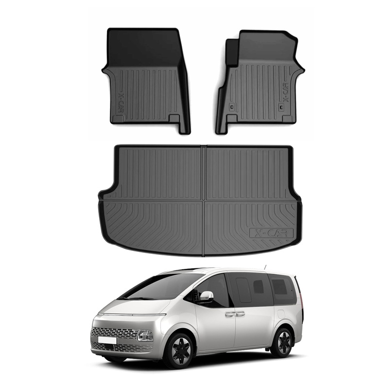 Buy 3D AllWeather Car Boot Liner Floor Mats for Hyundai Staria and