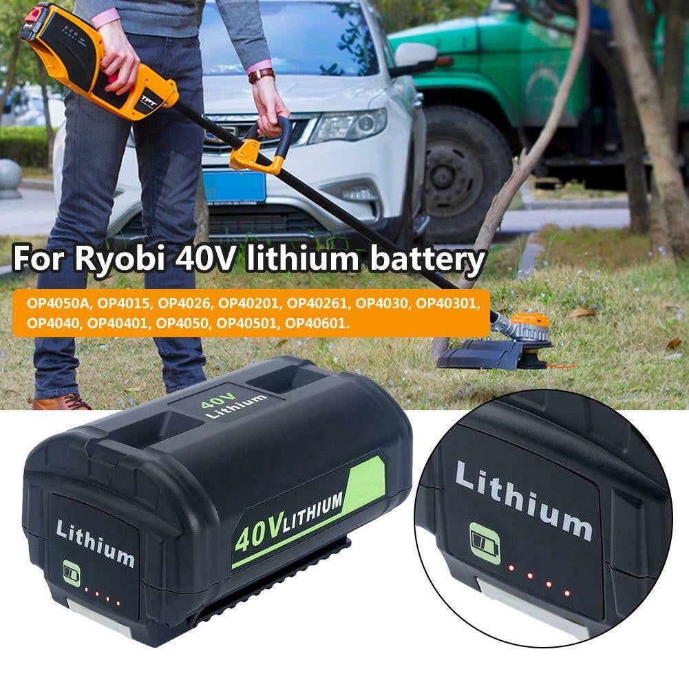 40V 36V Replacement Battery for Ryobi Cordless Power Tools OP4050A
